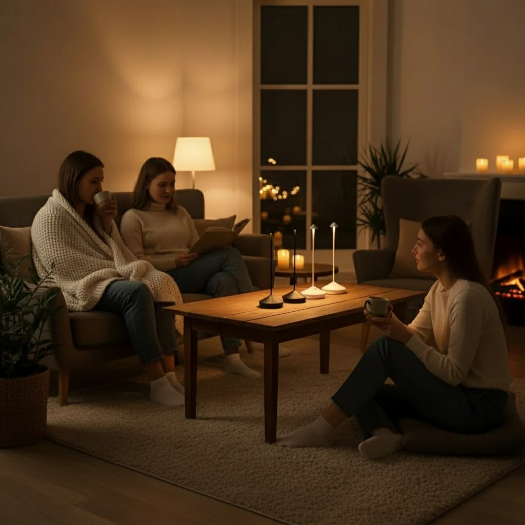 ClarityGlow – Trådlampen LED-bordlampe | Skanto