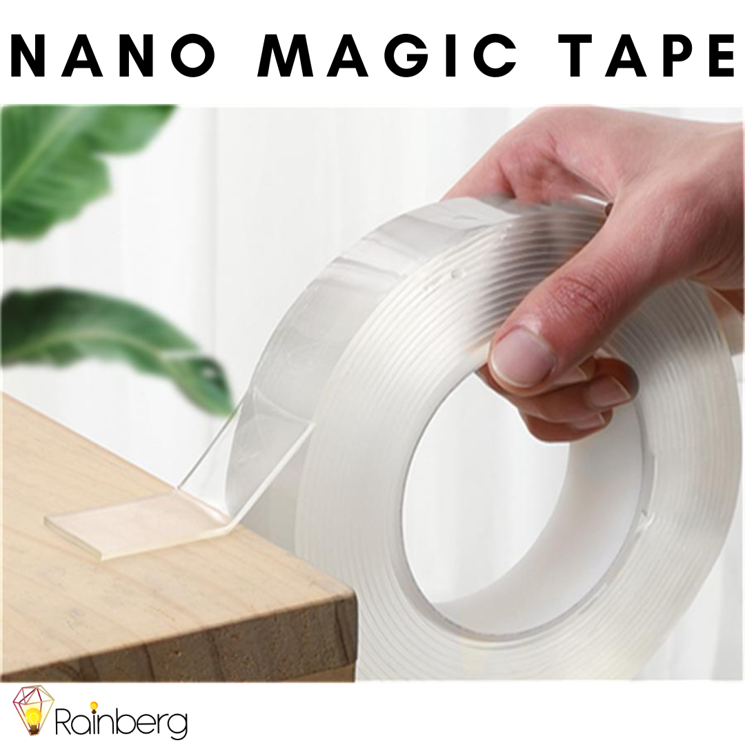 Skanto | Nano Dobbeltsidig Transparent Magisk Tape