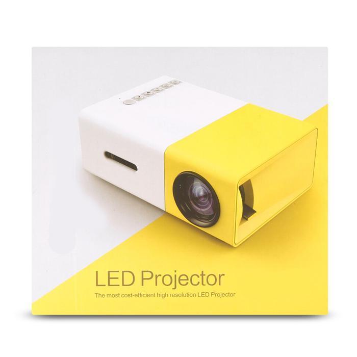 Original HD Bærbar Lomme-projektor Mini Liten Kompakt | Skanto