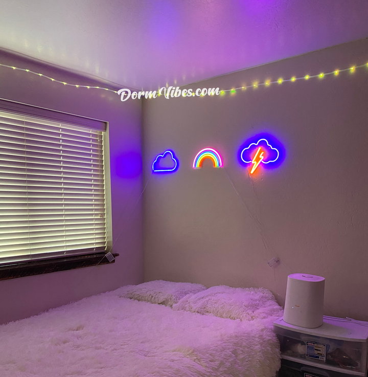 Skanto | Neon Regnbue Skjold