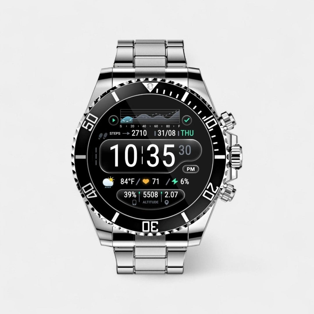 Skanto | Nexos Pro – Taktisk Smartklokke med GPS og 21-dagers batteri