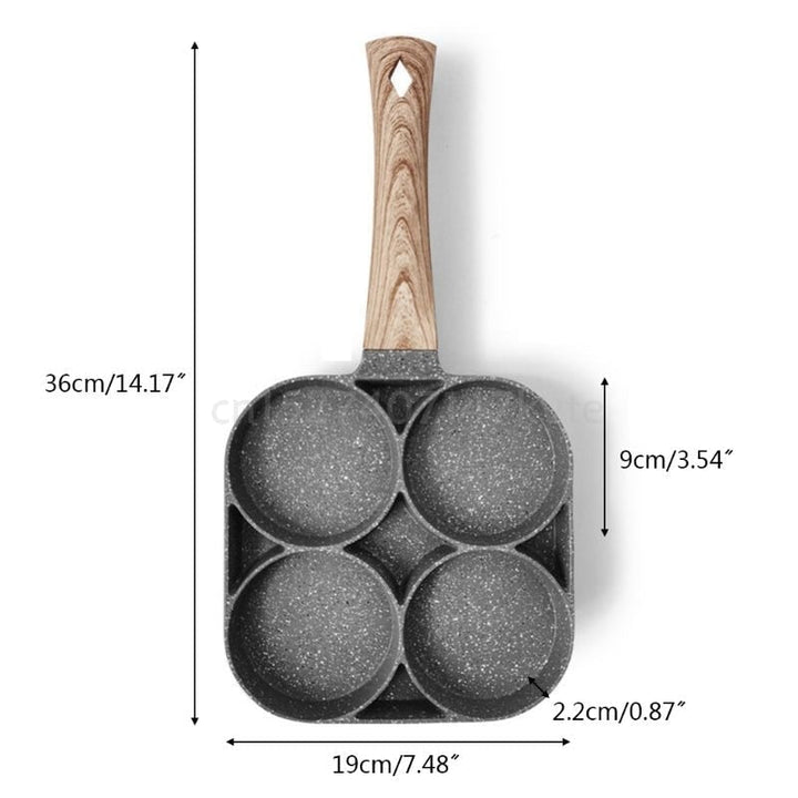 Skanto | Non Stick 4-Egg Stekepanne