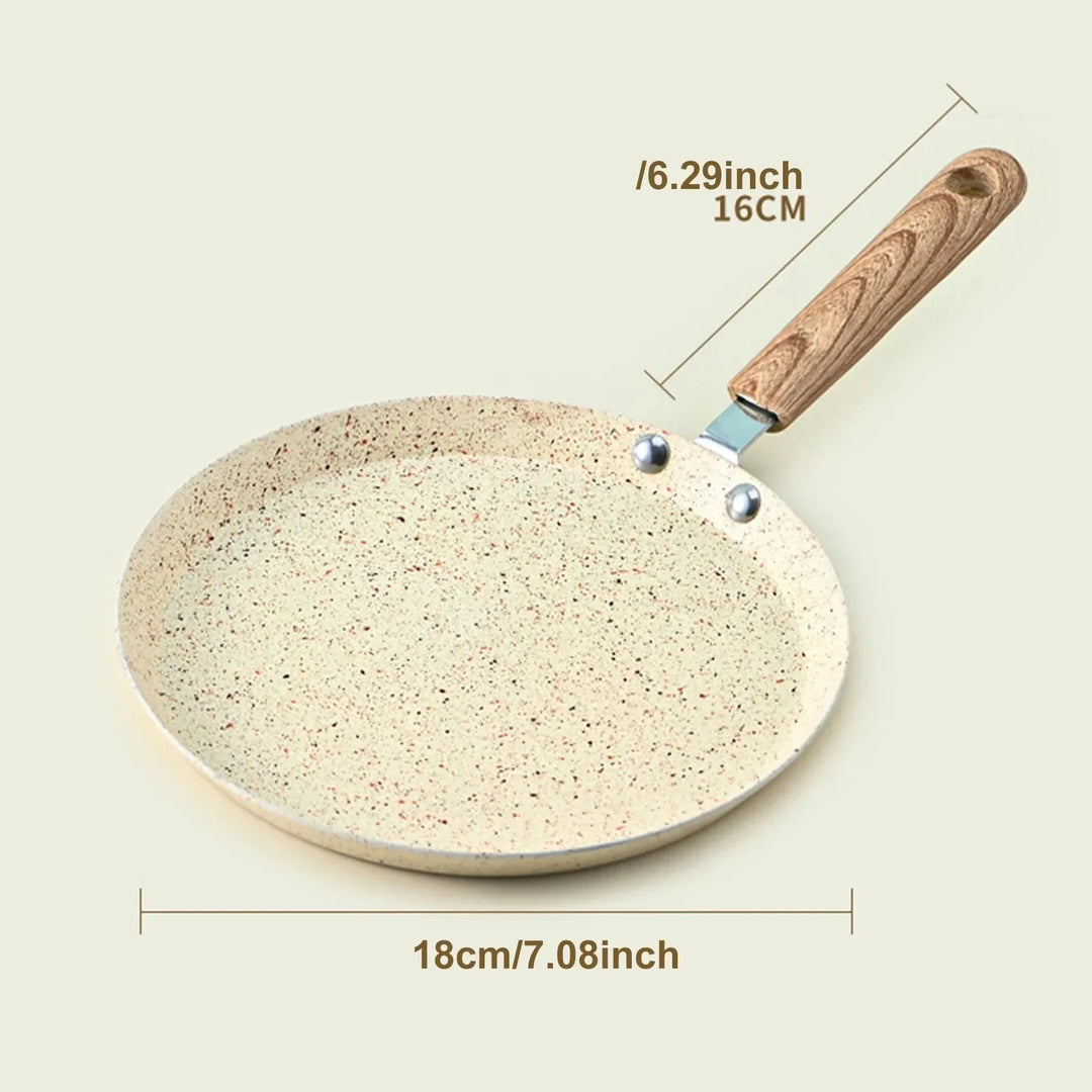 Non-Stick Omelettpanne Pizza Matlaging Induksjon Gassovn Stekepanne | Skanto
