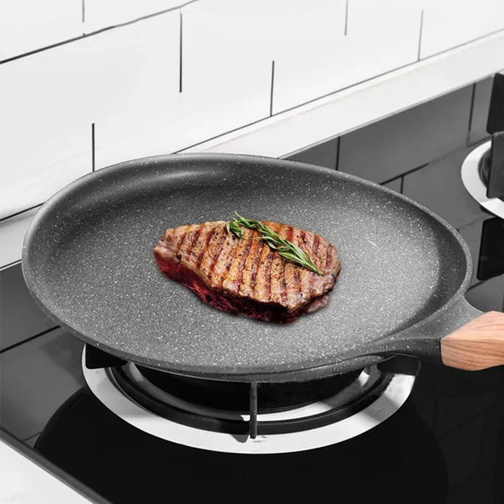 Non Stick Omelett Eggpannekjøkken Induksjon Gass Komfyr | Skanto