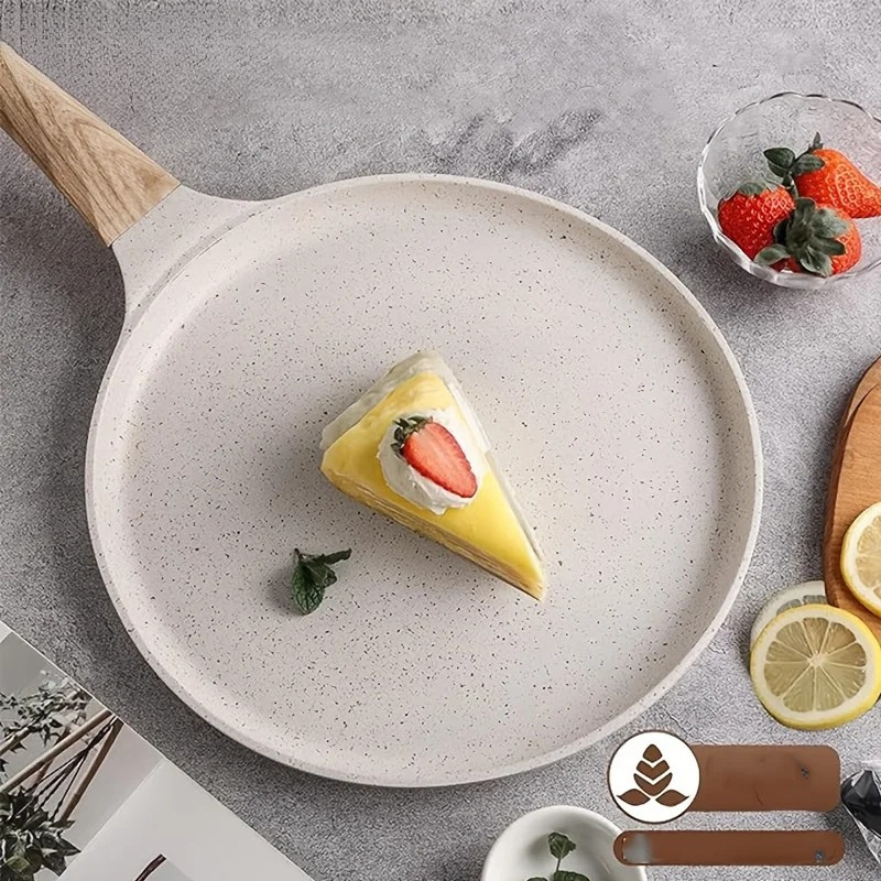 Non-Stick Pannekakepanne Keramisk Belagt Kjøkken Stekepanne Tortillapanne | Skanto