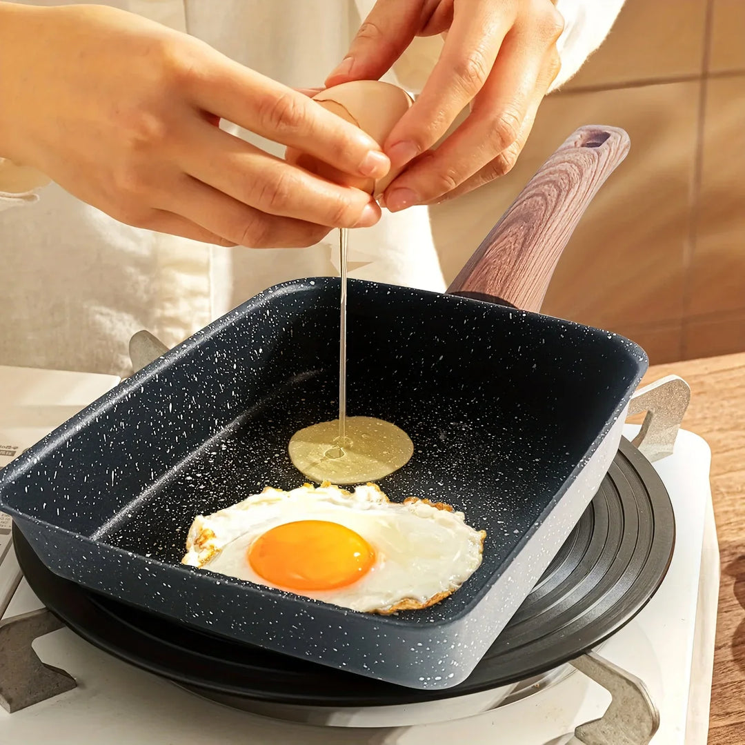 Non Stick Firkantet Stekepanne Matlaging Egg Rull Kjøkkenutstyr | Skanto