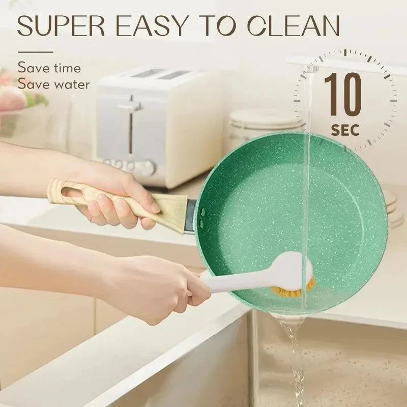Ikke-stick stekepanne Ikke giftig sunn stein kokekar | Skanto