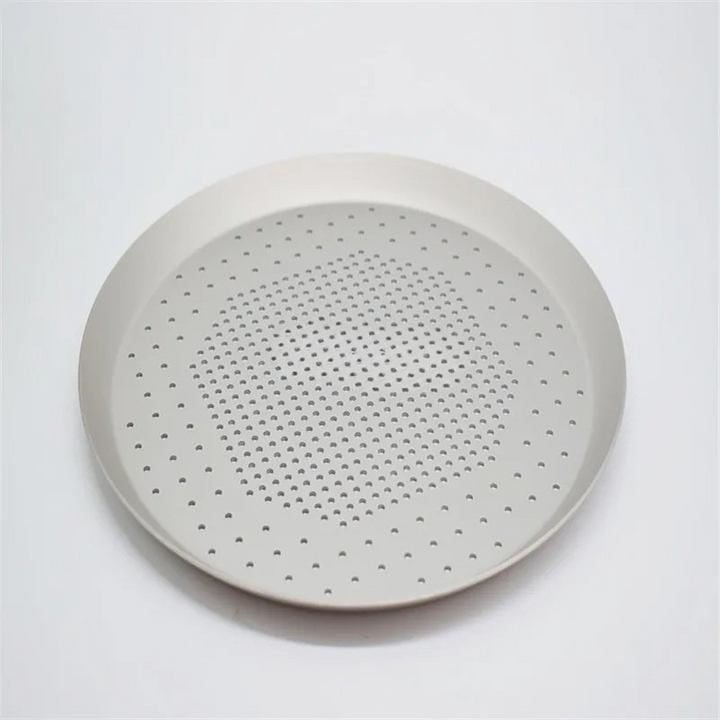 Nonstick Pizza Bakeplate Hylse Pizza Skjermpanne Metallnett | Skanto