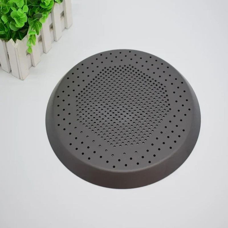 Nonstick Pizza Bakeplate Hylse Pizza Skjermpanne Metallnett | Skanto