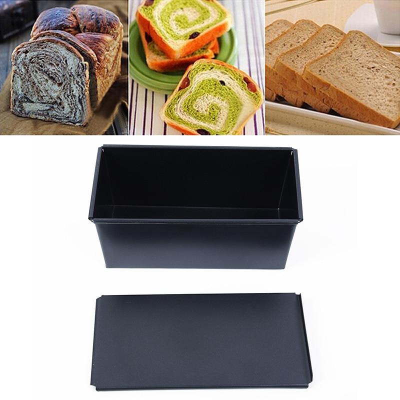 Nonstick rektangulær brødform med lokk | Skanto