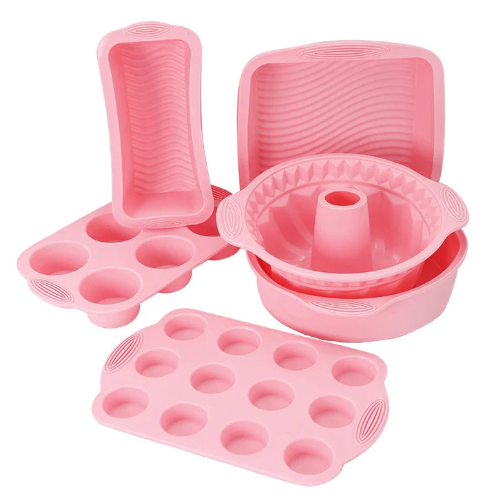Non-stick silikon bakeverktøy kake muffin brød baking former tilbehør | Skanto