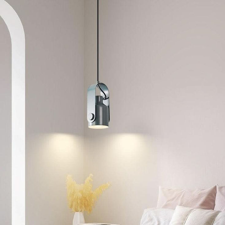 Skanto | Nordisk Tre & Metall Pendellampe – Minimalistisk Hengende Lys