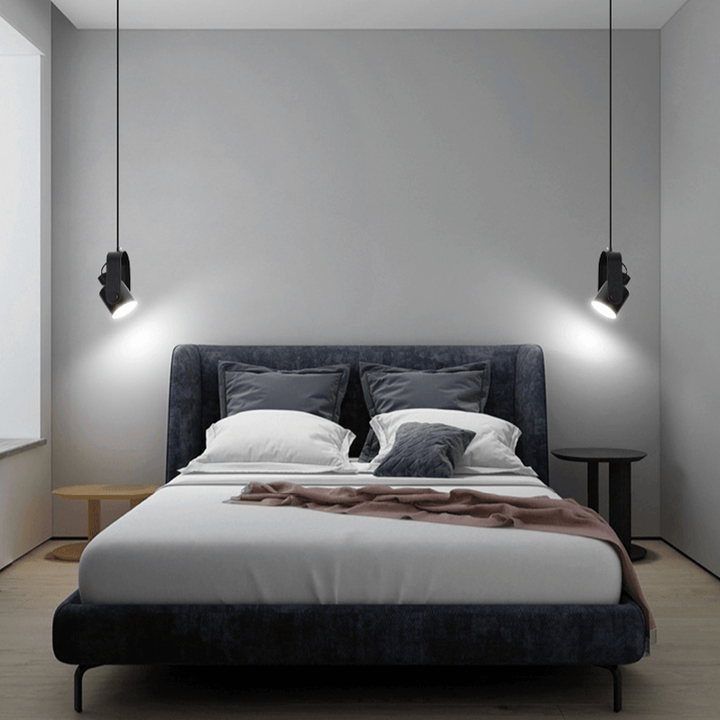 Skanto | Nordisk Tre & Metall Pendellampe – Minimalistisk Hengende Lys