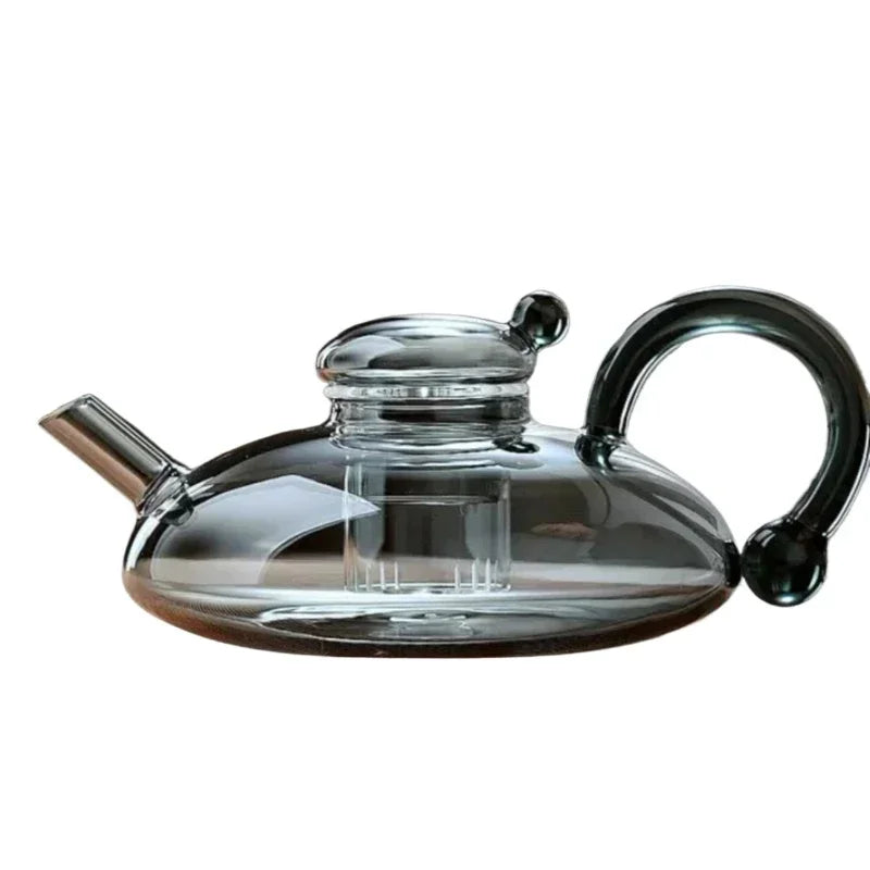 Nordic Style Varmebestandig Glass Tehkanne med Infuser Teapot Set | Skanto