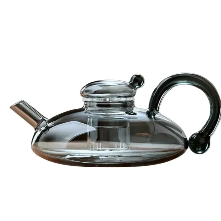 Nordic Style Varmebestandig Glass Tehkanne med Infuser Teapot Set | Skanto