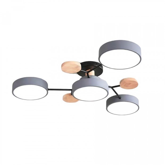 Skanto | NordicGlow Grenet LED Taklampe - Elegant nordisk stil