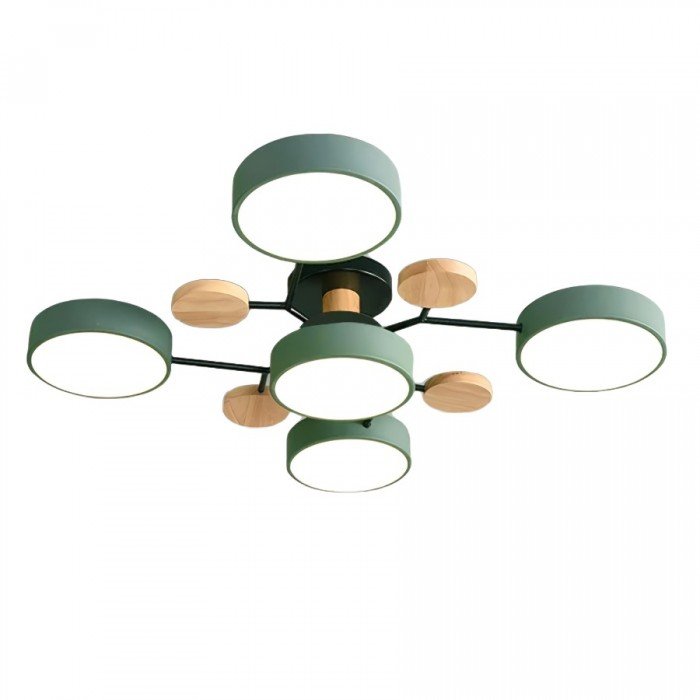 Skanto | NordicGlow Grenet LED Taklampe - Elegant nordisk stil