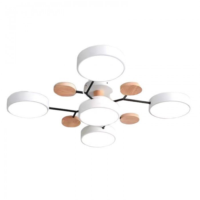 Skanto | NordicGlow Grenet LED Taklampe - Elegant nordisk stil