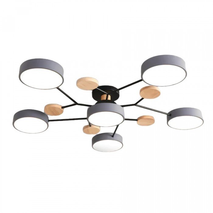 Skanto | NordicGlow Grenet LED Taklampe - Elegant nordisk stil