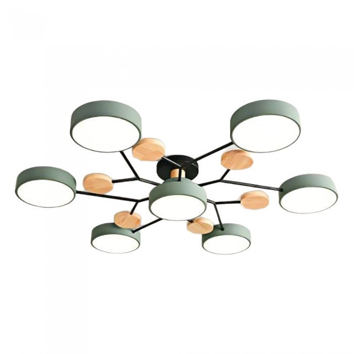 Skanto | NordicGlow Grenet LED Taklampe - Elegant nordisk stil