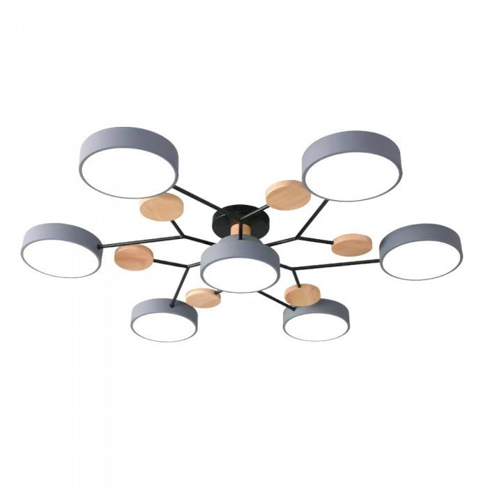 Skanto | NordicGlow Grenet LED Taklampe - Elegant nordisk stil