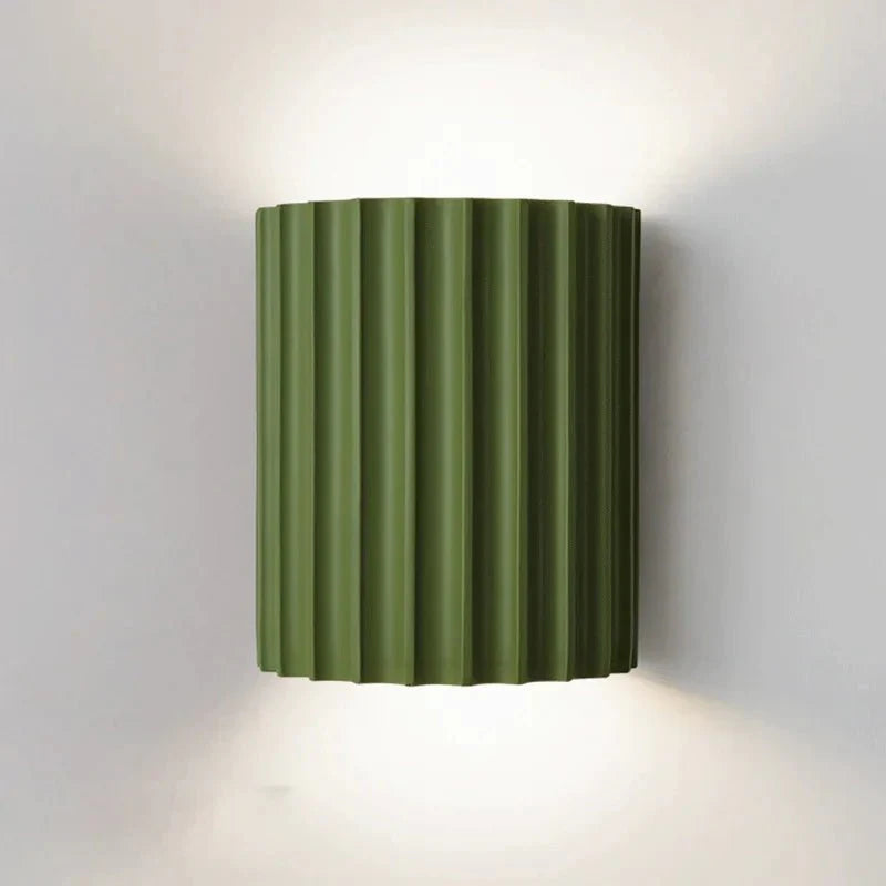 Skanto | SKYLUMEN – Moderne Harpiks Vegglampe med Ambient LED-glød