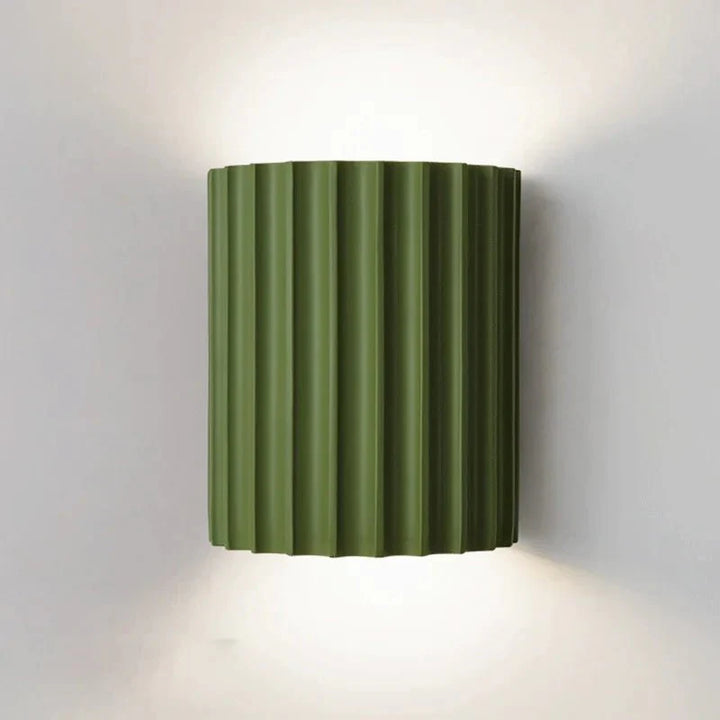 Skanto | SKYLUMEN – Moderne Harpiks Vegglampe med Ambient LED-glød