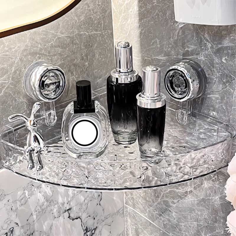 NordicGrip Wandregal – Bohrfreies, mit Saugnäpfen befestigtes Regal für Bad, Küche og Büro