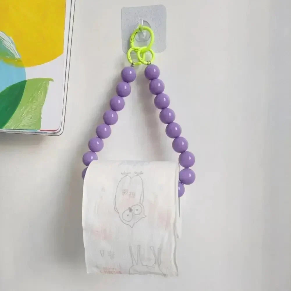 Skanto | Innovativ hengende toalettpapirholder med perler