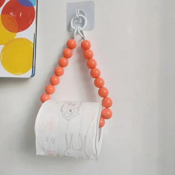 Skanto | Innovativ hengende toalettpapirholder med perler