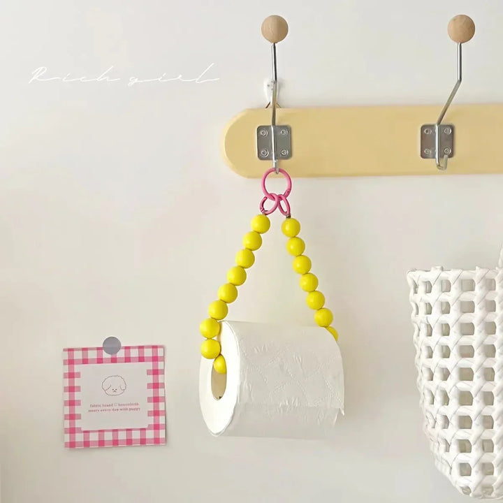 Skanto | Innovativ hengende toalettpapirholder med perler