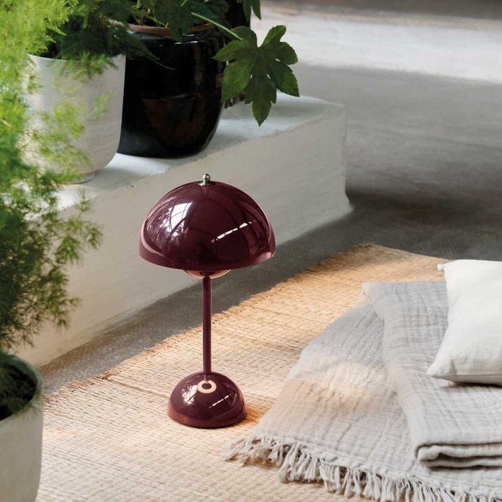 Skanto | SolarFlare LED-bordlampe – Dimmbar stemningslys for stue og soverom | Moderne og energibesparende