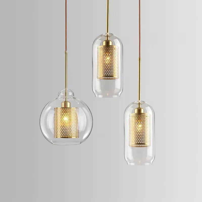 Skanto | UrbanBeam – Stilrent Jern- og Glass Henge Lys