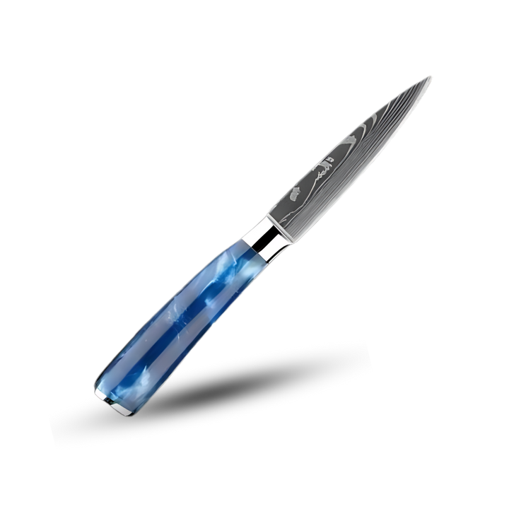Havblå japanske kniver