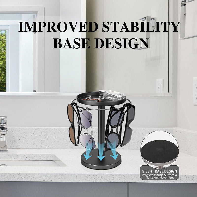 Skanto | OPTITURN – 360° roterende brilleholder med kompakt design og allsidig funksjonalitet