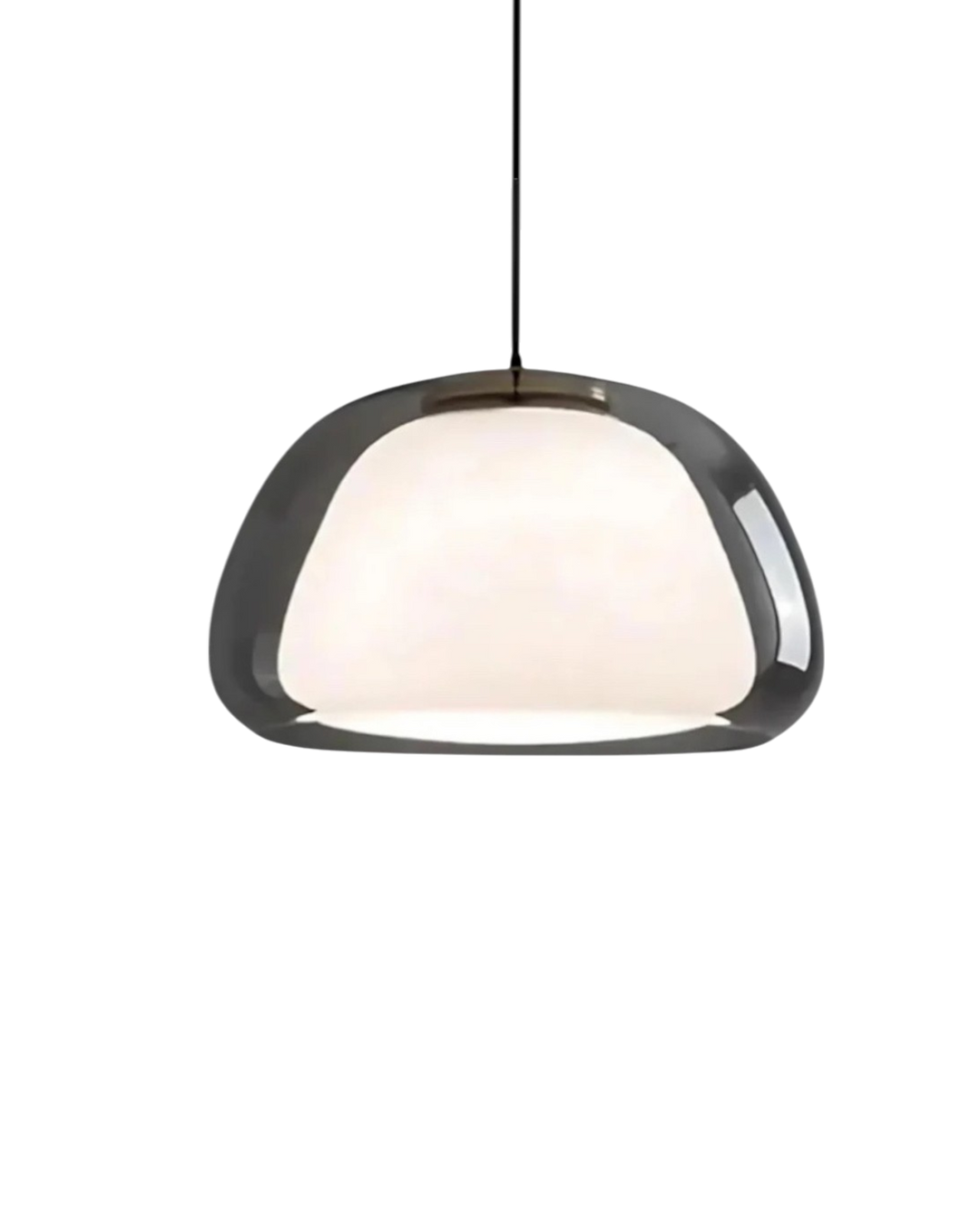 Skanto | Elegant lampe i form av en glasskuppel med krystallaccent