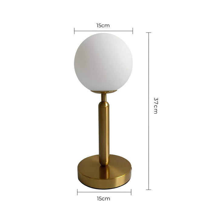 Skanto | Glass Bordlampe