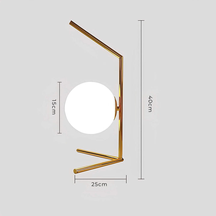 Skanto | Glass Bordlampe