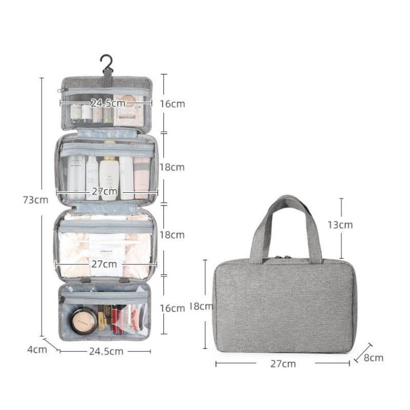 Skanto | Organivoy – Kompakt reise kosmetikk organizer med smarte rom