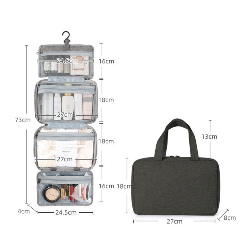 Skanto | Organivoy – Kompakt reise kosmetikk organizer med smarte rom