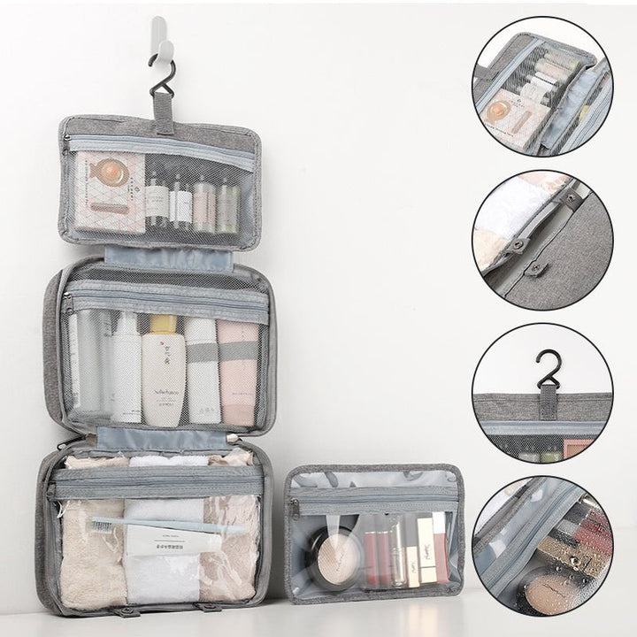 Skanto | Organivoy – Kompakt reise kosmetikk organizer med smarte rom