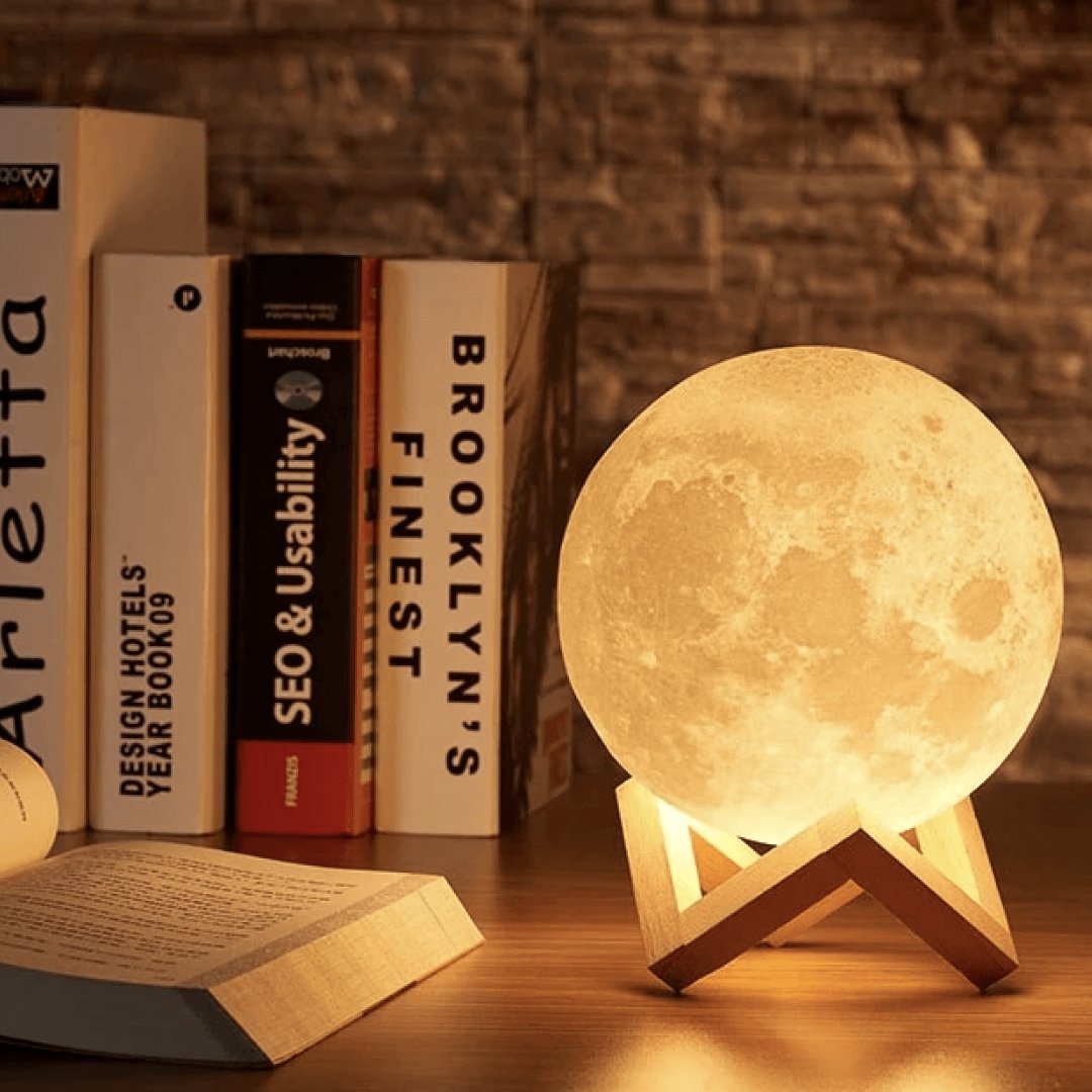 Skanto | Moon lampe - Lunar - Oppladbar - Berøringskontroll