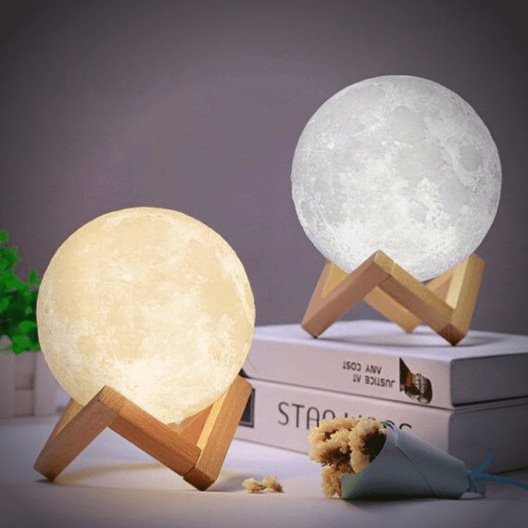 Skanto | Moon lampe - Lunar - Oppladbar - Berøringskontroll