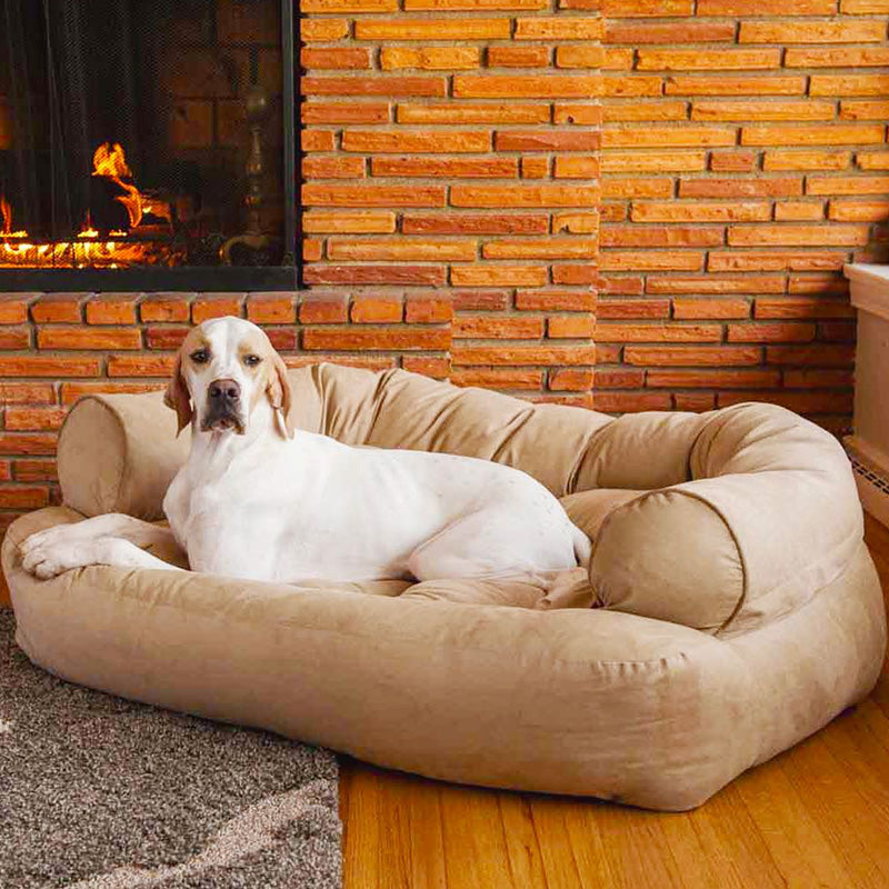 Ortopedisk hundesofa med myk fylling - CalmPaw Sofa Skanto
