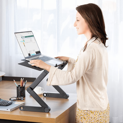 Skanto | 360° Ergonomisk Laptopstativ – FlexStand