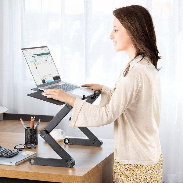 360° ergonomisk laptopstativ – FlexStand