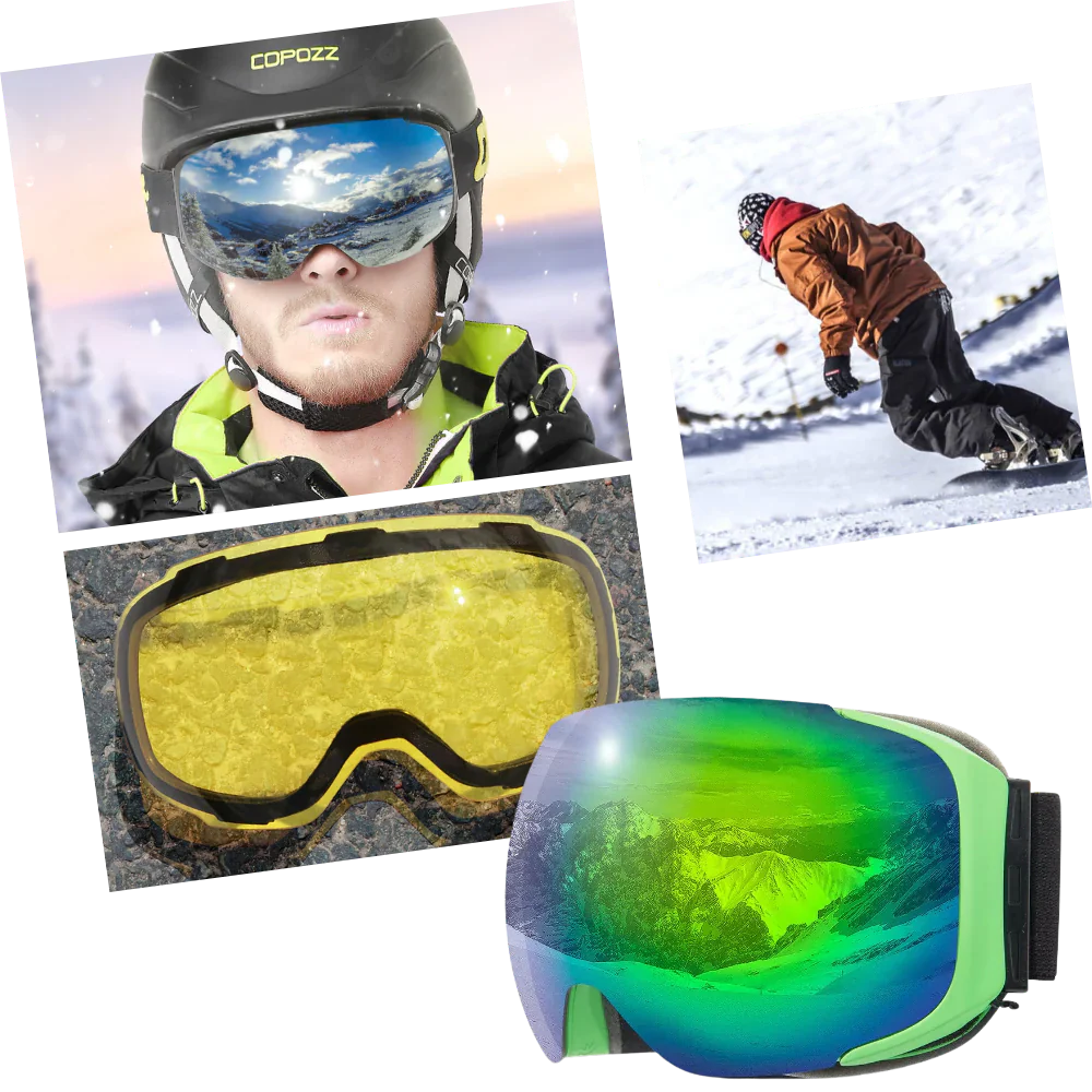 Skanto | Snøbriller med linsepakke