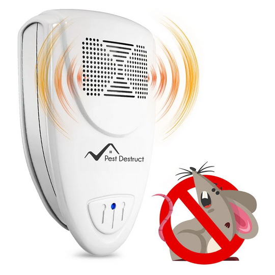 Skanto | Ultrasonic Muskontroll - Bli kvitt mus på 48 timer eller det er GRATIS