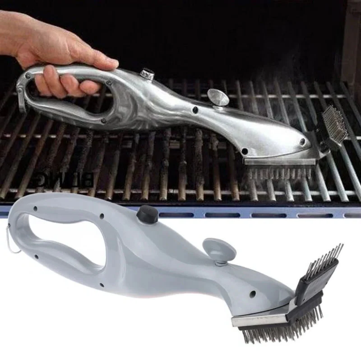 Skanto | Grillrensbørste med kullskraper for BBQ