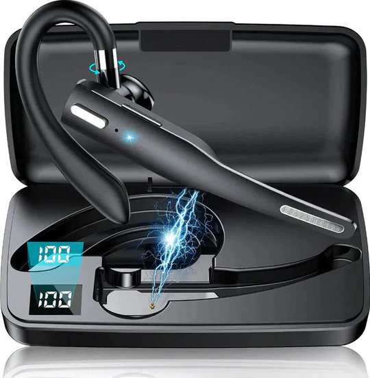 Skanto | Trucker Dual Mic Trådløs Bluetooth 5.1 Støydempende Hodesett/Ørepropp